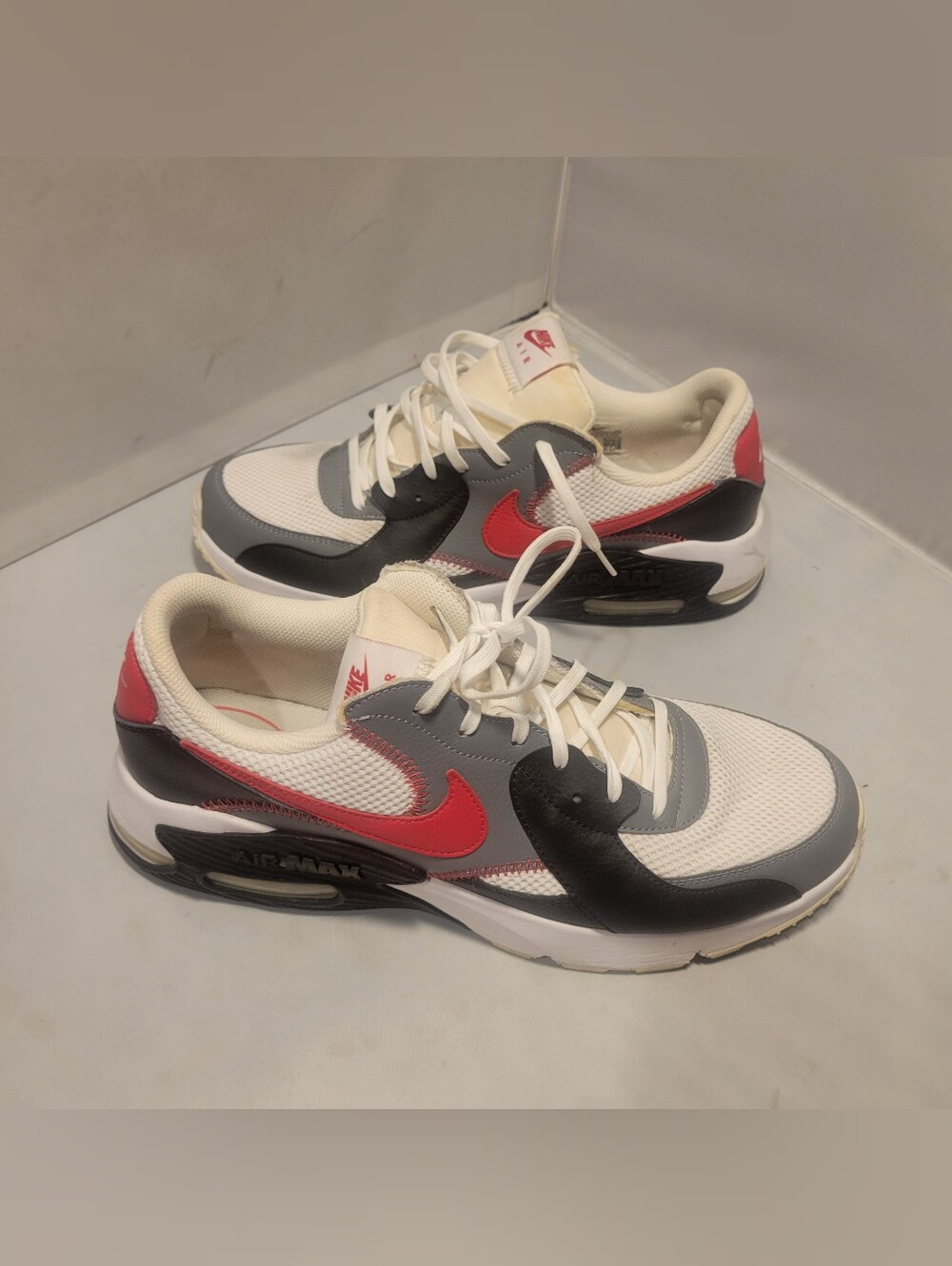 Size 12 - Nike Air Max Excee White University Red